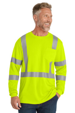CornerStone - ANSI 107 Class 3 Mesh Long Sleeve Tee - CS203-XL