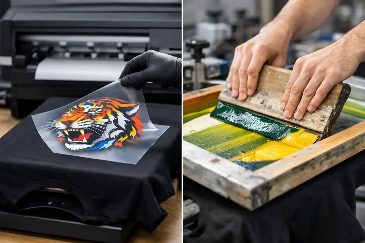 DTF vs Screen Printing: Which Fits Your Order?
