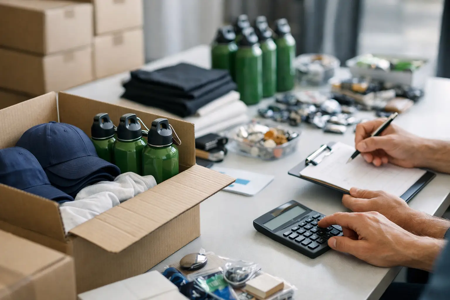 How to Plan Event Swag Quantities Without Waste