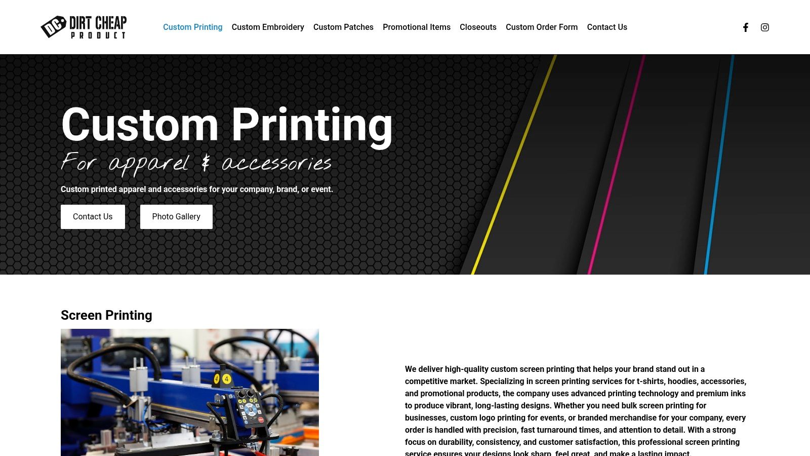 Custom Screen Printing, Direct To Film, Sublimation