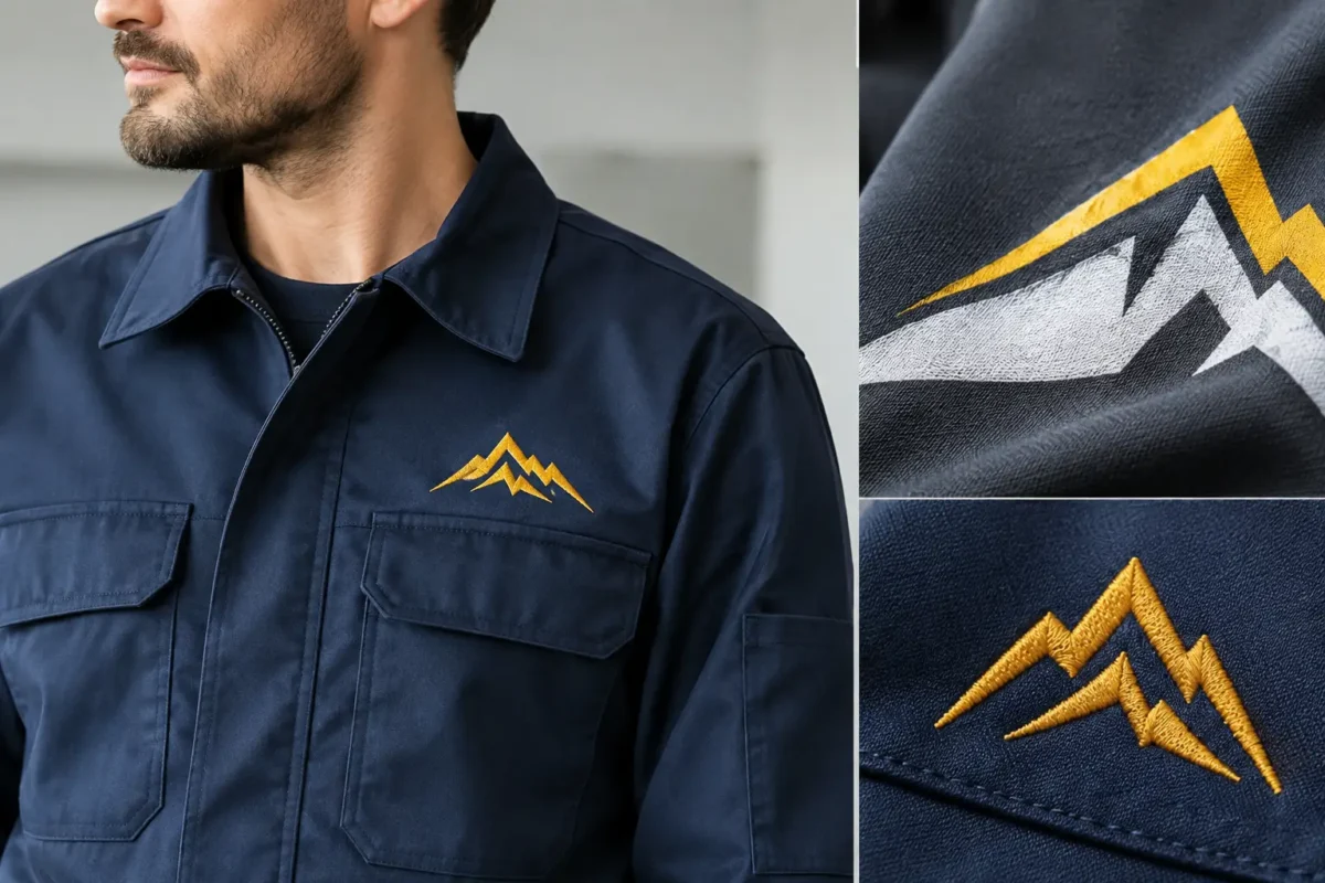 Embroidery Screenprint Durability for Workwear